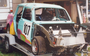 daniel masson sur simca 1000 rallye 2 groupe F